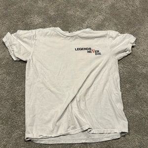 white v lone shirt
